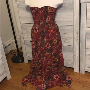 American rag strapless dress